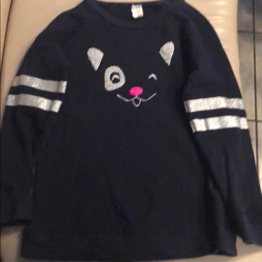 Girls Gap pawsome sweatshirt